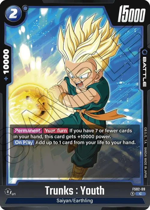 Trunks : Youth card art