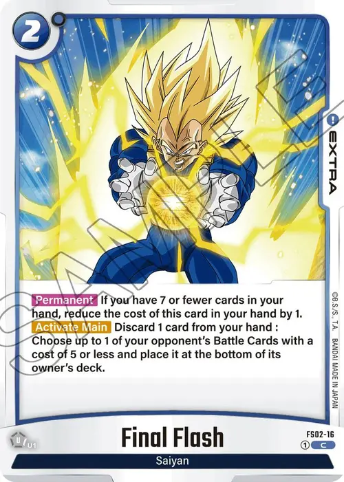 Final Flash card art