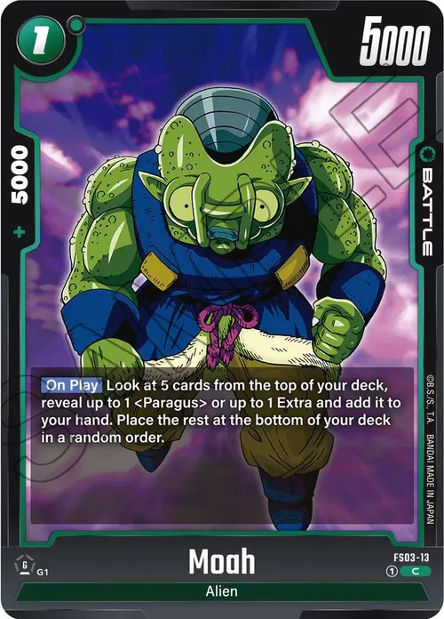 Moah card art