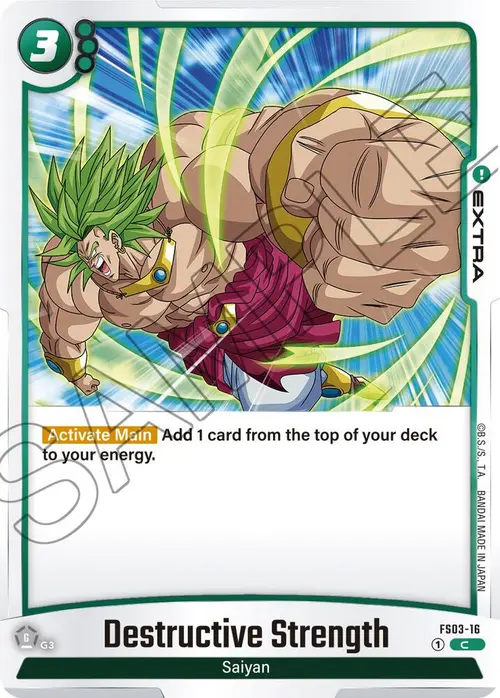 Destructive Strength card art