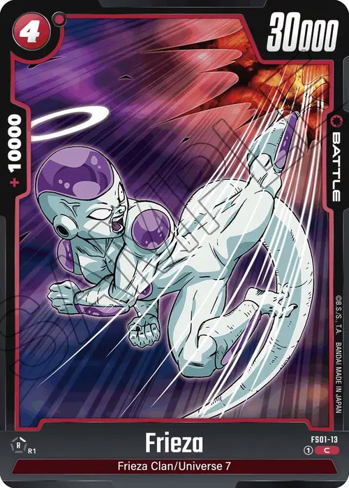 Frieza card art