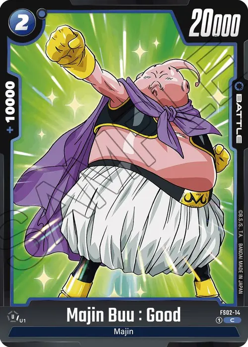Majin Buu : Good card art
