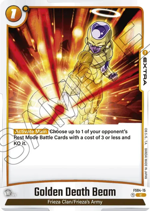 Golden Death Beam card art