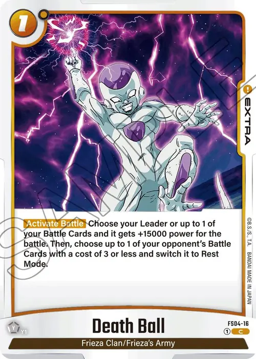 Death Ball card art