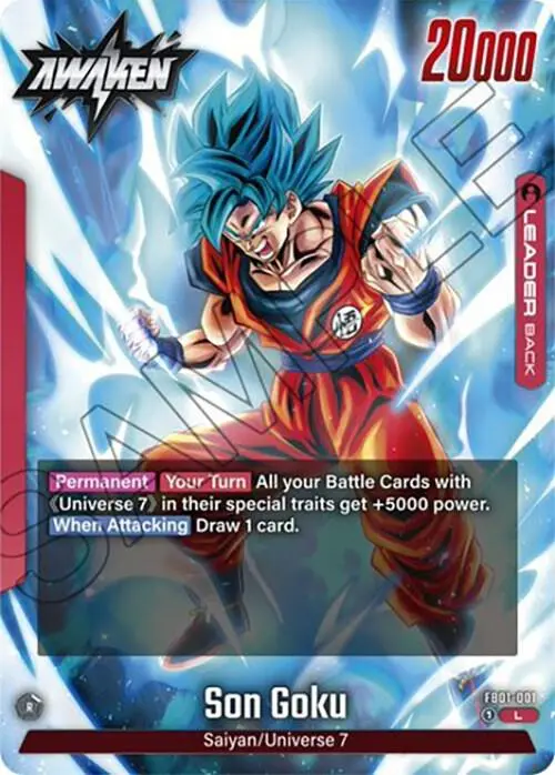 Son Goku card art
