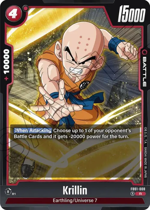 Krillin card art