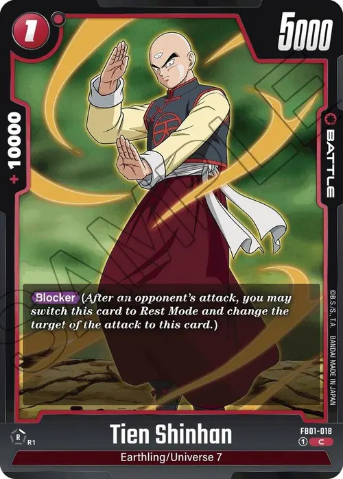Tien Shinhan card art
