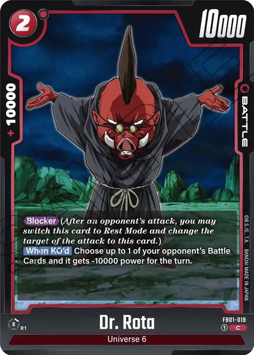 Dr. Rota card art