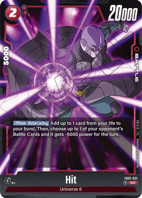 Hit card art