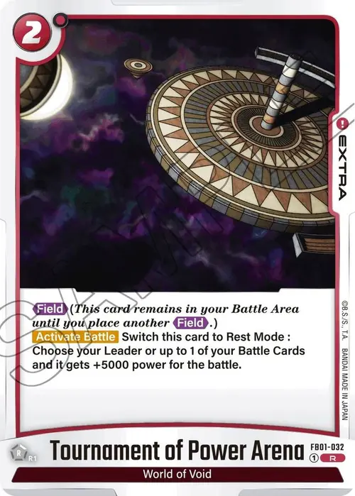 Tournament of Power Arena card art