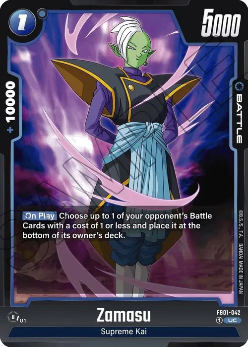 Zamasu card art