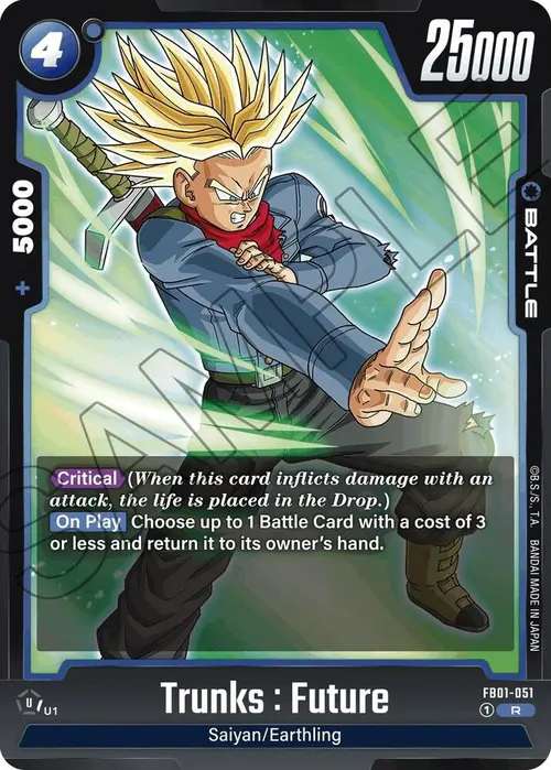 Trunks : Future card art