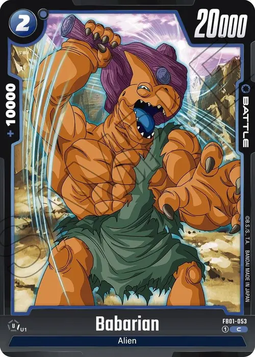 Babarian card art