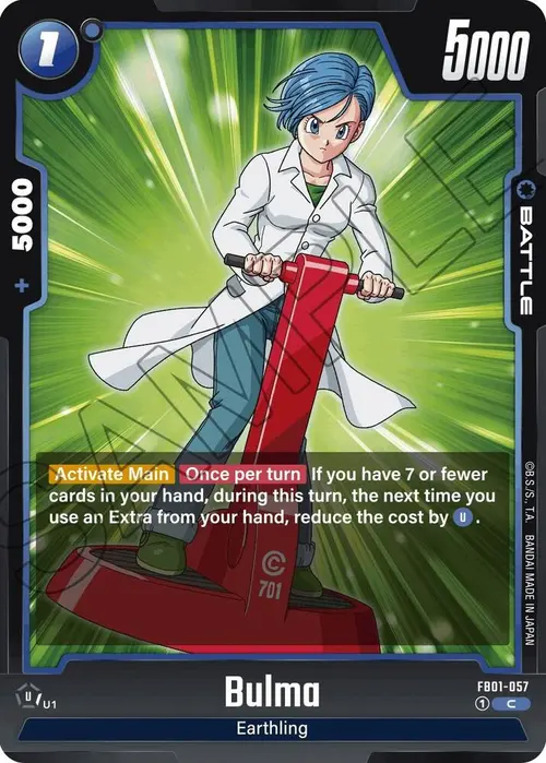 Bulma card art