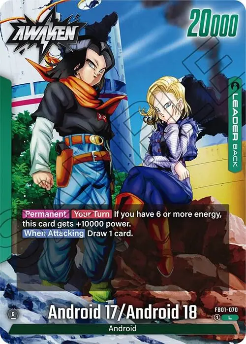 Android 17 card art