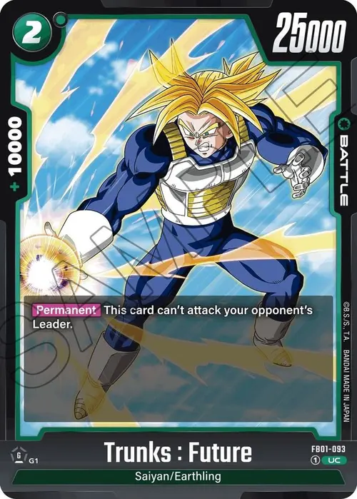Trunks : Future card art