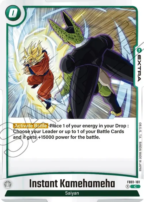 Instant Kamehameha card art