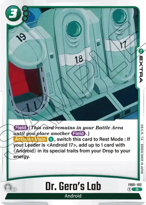 Dr. Gero's Lab card art