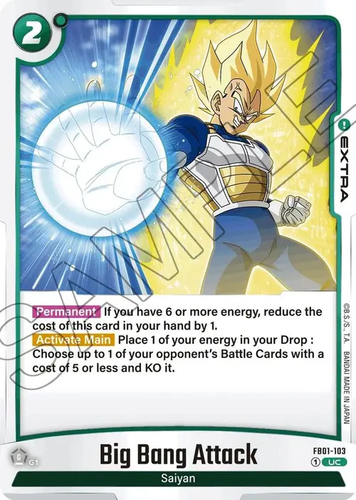 Big Bang Attack card art