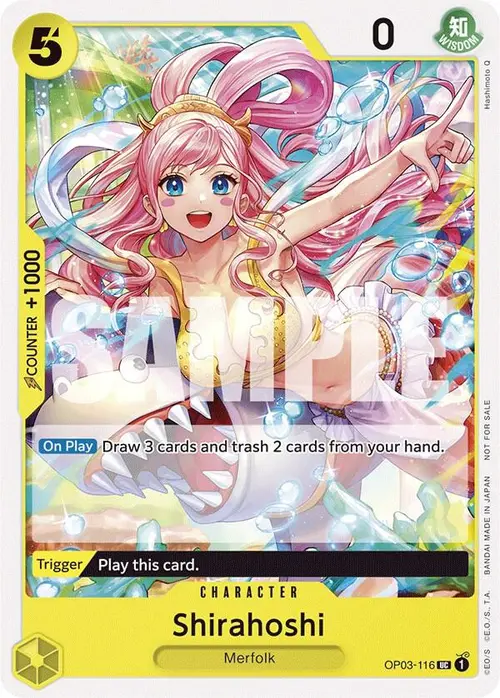 Shirahoshi (Tournament Pack Vol. 6) card art