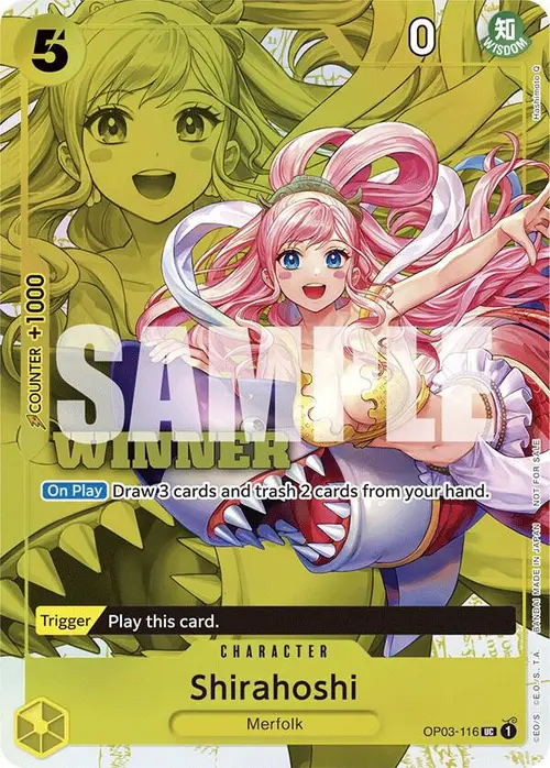 Shirahoshi (Winner Pack Vol. 6) card art