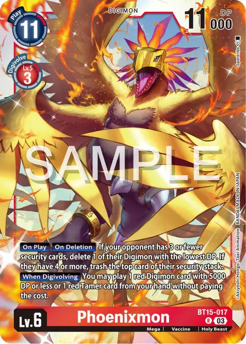 Phoenixmon card art