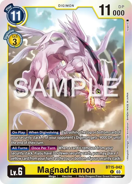 Magnadramon card art