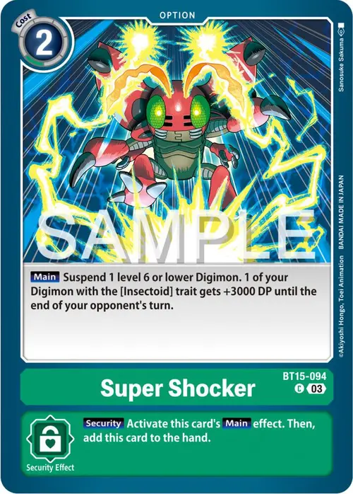 Super Shocker card art