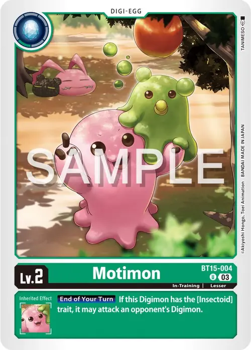 Motimon card art