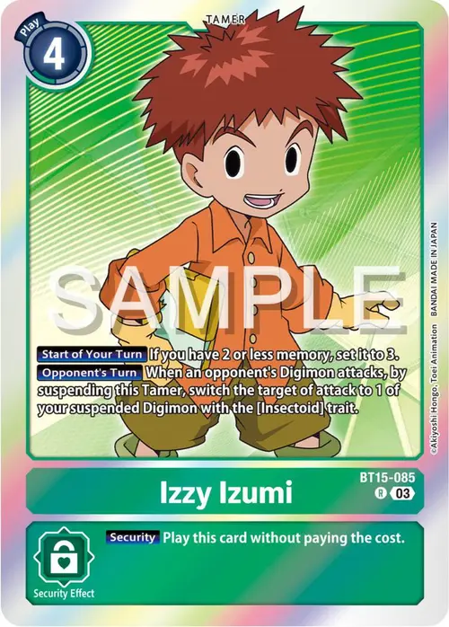 Izzy Izumi card art