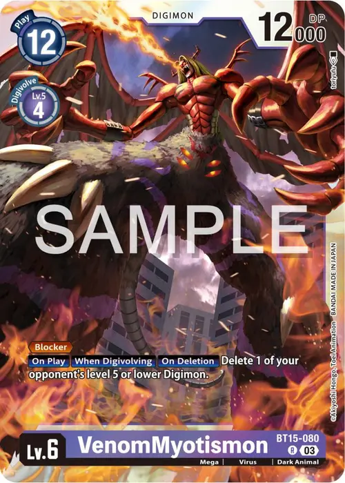 VenomMyotismon card art