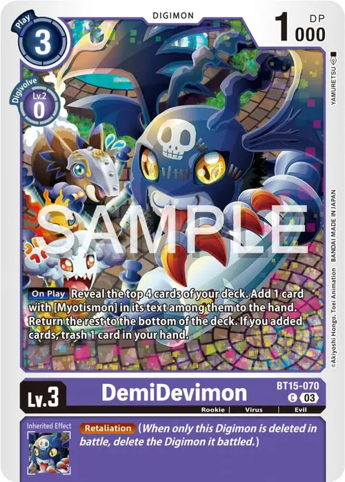 DemiDevimon card art