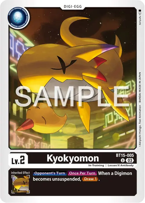 Kyokyomon card art