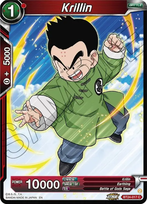 Krillin card art