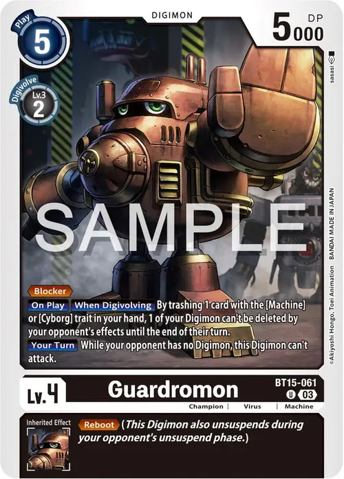 Guardromon card art