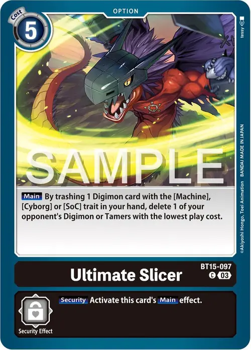 Ultimate Slicer card art