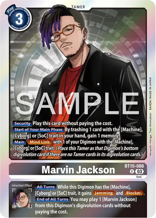 Marvin Jackson card art