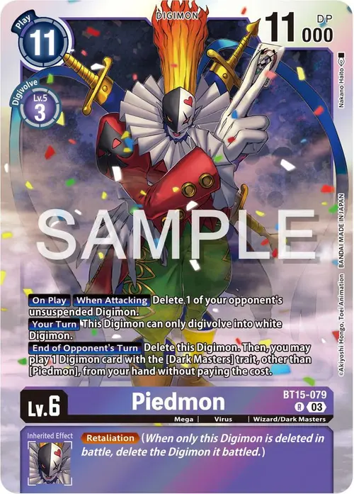 Piedmon card art