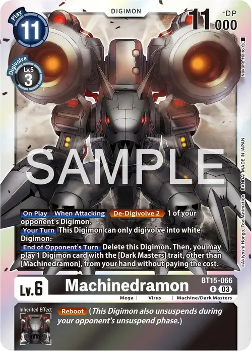 Machinedramon card art