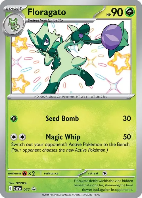 Floragato - 077 card art