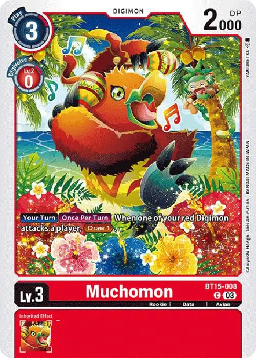 Muchomon card art