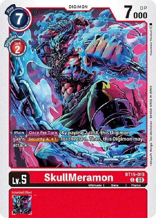 SkullMeramon card art