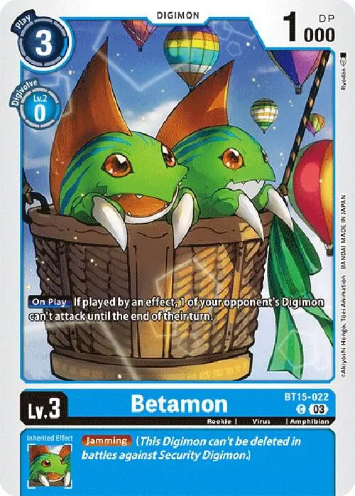 Betamon card art