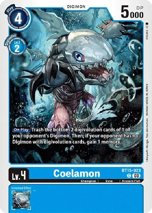 Coelamon card art