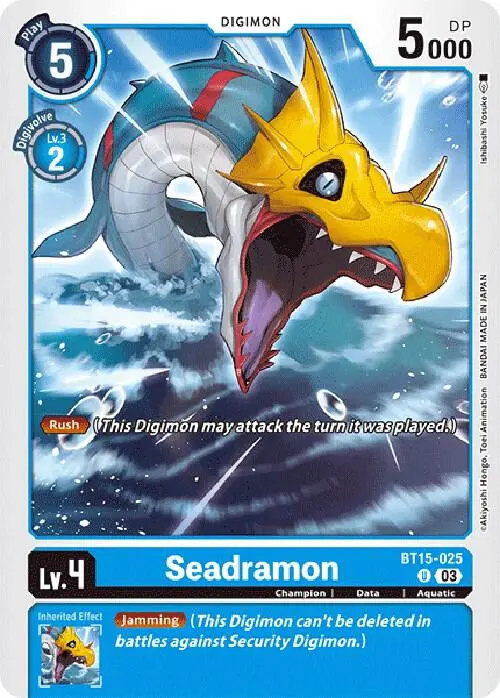 Seadramon card art