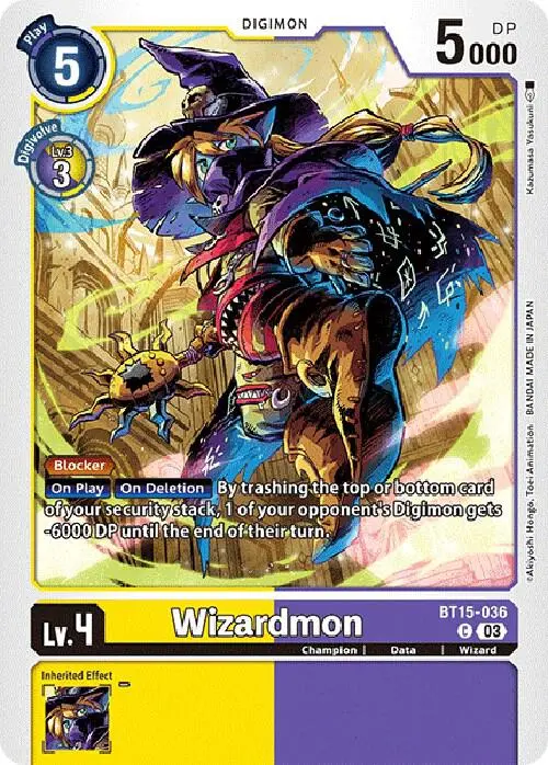Wizardmon card art