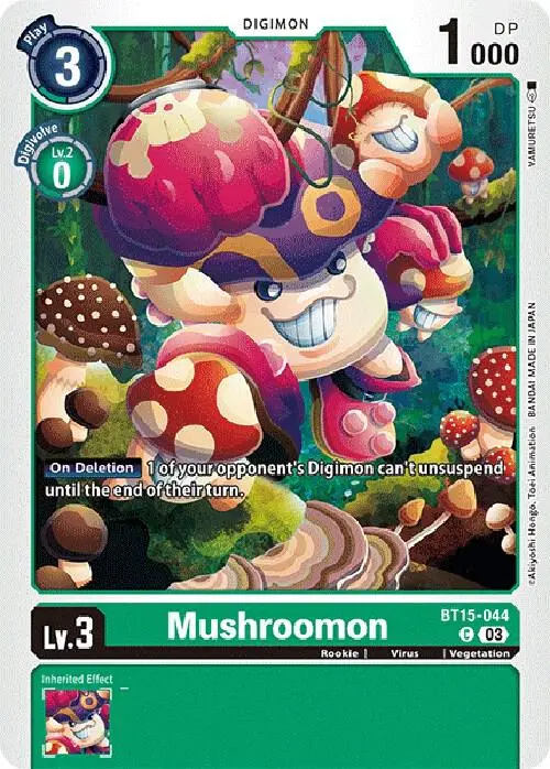 Mushroomon card art