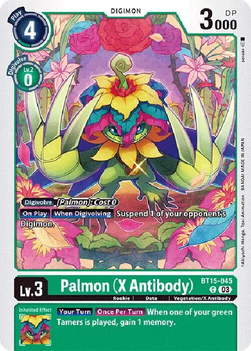 Palmon (X Antibody) card art