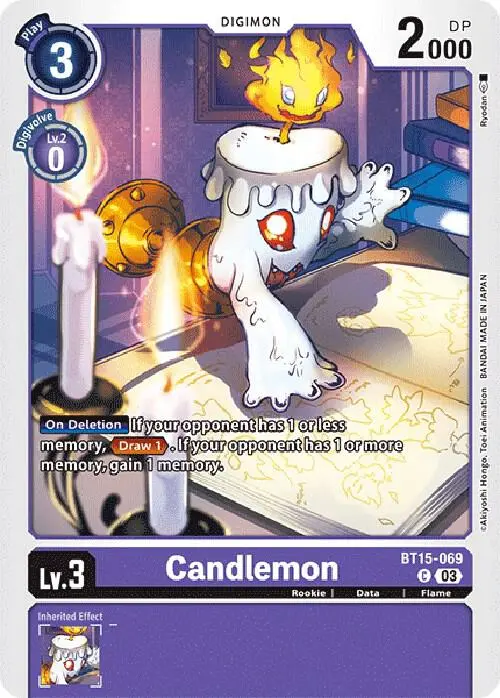 Candlemon card art
