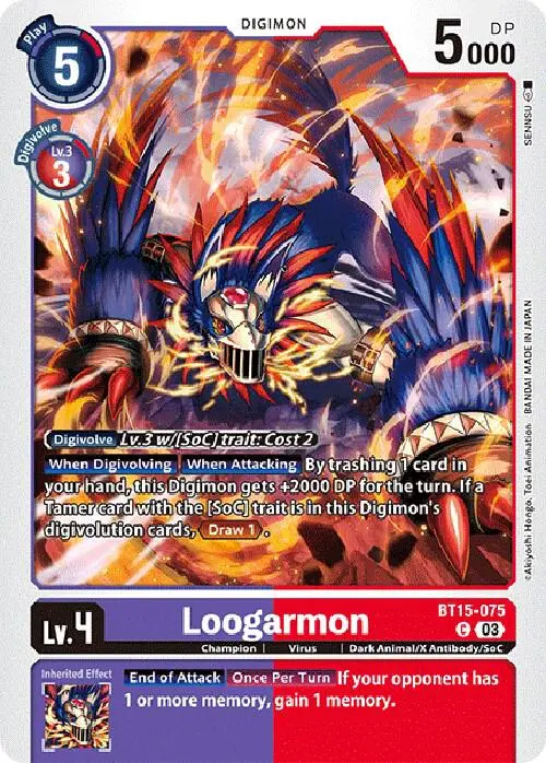 Loogarmon card art
